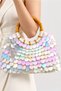 Sequin Mesh Evening Dress Bag