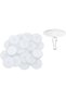 50 Pack Self Adhesive Wall Hook Sticky Ceiling Hooks, Transparent Seamless Wall Hooks Ceiling Suspen