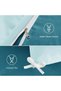Reversible Queen Size Duvet Cover Set - 6