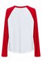 Two Color Long Sleeve Basic Sweatshirt - 2
