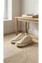 346 Beige Textile Sneaker Shoes - 3