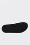 Genuine Leather 160Ma280 Black Men's Flat Slippers - 5
