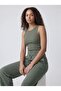 Women's Wide Leg High Waist Lace-Up Relaxed Fit Sweatpants - 3