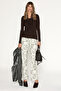 Primisi women's double-layered brown blouse - 5