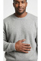 Men's Gray Crew Neck Basic Knitwear Sweater Long Sleeve Plain Casual Regular Fit Knitted Sweater 12304940 - 8