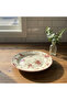 Floral Ceramic Salad Plate Cream - 8.1 Inch - 4