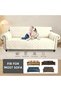 Waterproof Sofa Covers, Couch Cover,Sofa Covers with Non-skid Elastic Straps Sofa Covers,Quilted Sof - 7