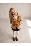 Children's Plush Teddy Bear Figured Shoulder Bag - 3