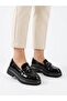 Women's black patent leather genuine leather lightweight orthopedic sole casual shoes - 6