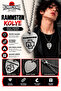 Rammstein Pena Necklace Unisex Rock Metal Music Necklace Silver Color - 2