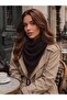 Textured Triangle Shawl-Scarf - 2