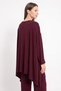 Asymmetrical Cut Suit 202706 - Bordo - 3