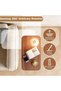 Adjustable Height C Shaped Side Table, 360° Swivel C End Table for Couch Sofa Bed, Large Waterproof - 5