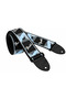 2'' Monogrammed Askı Black/Light Grey/Blue - 2