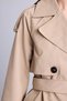 Water-Repellent Regular Fit Tuxedo Collar Double-Breasted Twill Trench Coat H1616AX26AU - 7