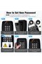 Key Safe with Password Wall Mounted, Key Lock Box Large with Resettable 12-Digit Combination Securit - 5