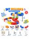 88-Piece Magnetic Track Train Building Set for Kids, DIY Magnetic Railway Construction Toy with Rechargeable Train, Flexible Track Blocks & Accessories, STEM Creative Educational Toy for Ages 3+ - 3