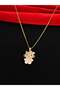 316L Steel Gold Color Helllo Kitty Necklace