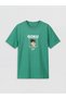 Crew Neck Dragon Ball Printed Boys' T-Shirt - 3