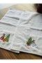 2-Piece White Cotton Embroidered Gift Towel Set 30X50Cm - 5