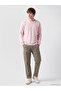Özmarka New Season Pink Crew Neck Men's Sweater - 2