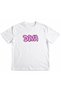 Girls' Diva Pink Writing Front Printed 100% Cotton Organic T-Shirt