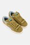 Men Suede XL Lace Up Outdoor Shoes, Khaki - 2