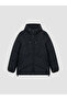 Alita City Lcw Vision Black Hooded Oversize Women's Puffer Coat with a Difference - 5