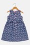 Kids Girl Allover Print Dress, Multicolor - 2