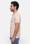 Men Regular Fit Floral Print Short Sleeve Polo, Multicolor - 3