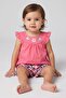 Toddlers Girl 2 Pcs Embroidered Top And Bottom Set, Multicolor