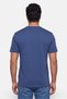Men Crew Neck Short Sleeve Embroidered Logo T-Shirt, Sage Blue - 4