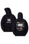 Linkin Park Printed Cotton Long Sleeve Hooded Sweatshirt with 3 Yarns