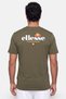 Men Sportswear Fit Short Sleeve Outdoor T-Shirt, Olive - 4