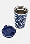 Stainless Steel Travel Mug 350ml, Navy - 2
