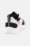 Men Lace Up Running Shoes, Off White - 3