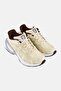 Women Inverse Metallic Lace Up Running Shoes, Off White - 2