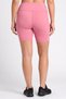 Women Fitted Bike Shorts, Pink - 4
