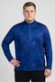 Men Fitted Long Sleeve Training Sweatshirt, Blue
