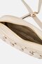 Women Brand Logo Cross Body With Wallet, Cream - 2