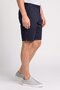Men Solid Chino Shorts, Navy - 3
