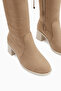 Toni Mink Suede Stretch Women's Boots - 4