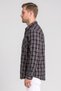 Men Regular Fit Plaid Long Sleeve Casual Shirt, Multicolor - 3