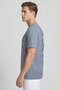 Men Loose Fit Short Sleeve Training T-Shirt, Grey - 3