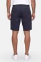 Men Solid Cargo Shorts, Navy - 4