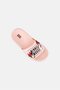 Mickey And Friends Kids Girl Minnie Mouse Slip On Slides, LIght Pink - 4