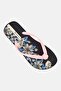 Women Elo Print Slip On Slippers, Multicolor - 3