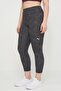 Women Tight Fit Training Leggings, Dark Grey - 3