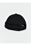 Özmarka New Season Black Basic Men's Beret - 3