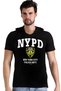 Nypd Hooded Short Sleeve Men's T-Shirt